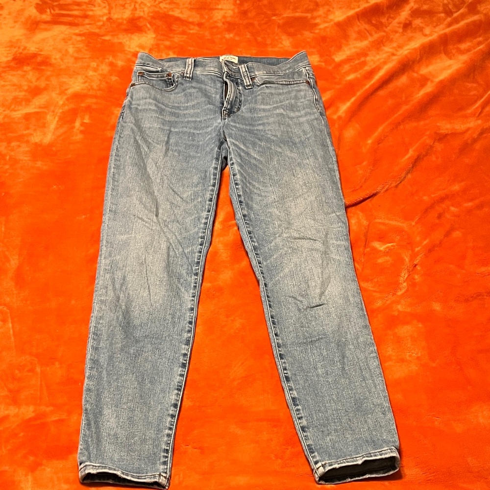 J. Crew Women's Skinny Jeans - Light Blue